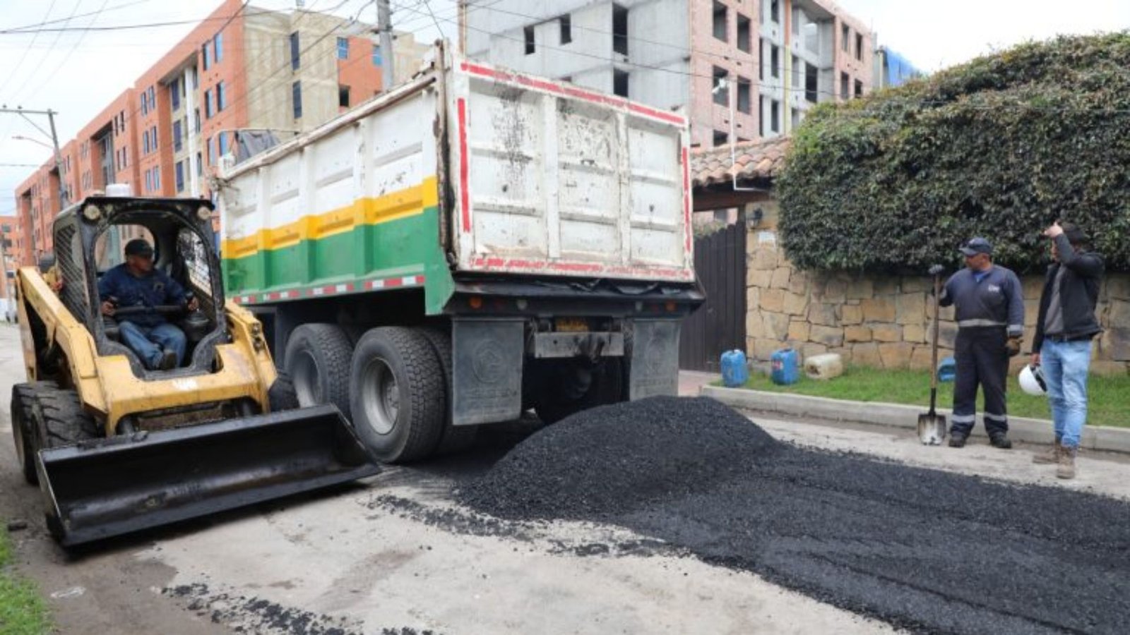 Más obras en la malla vial de Chía