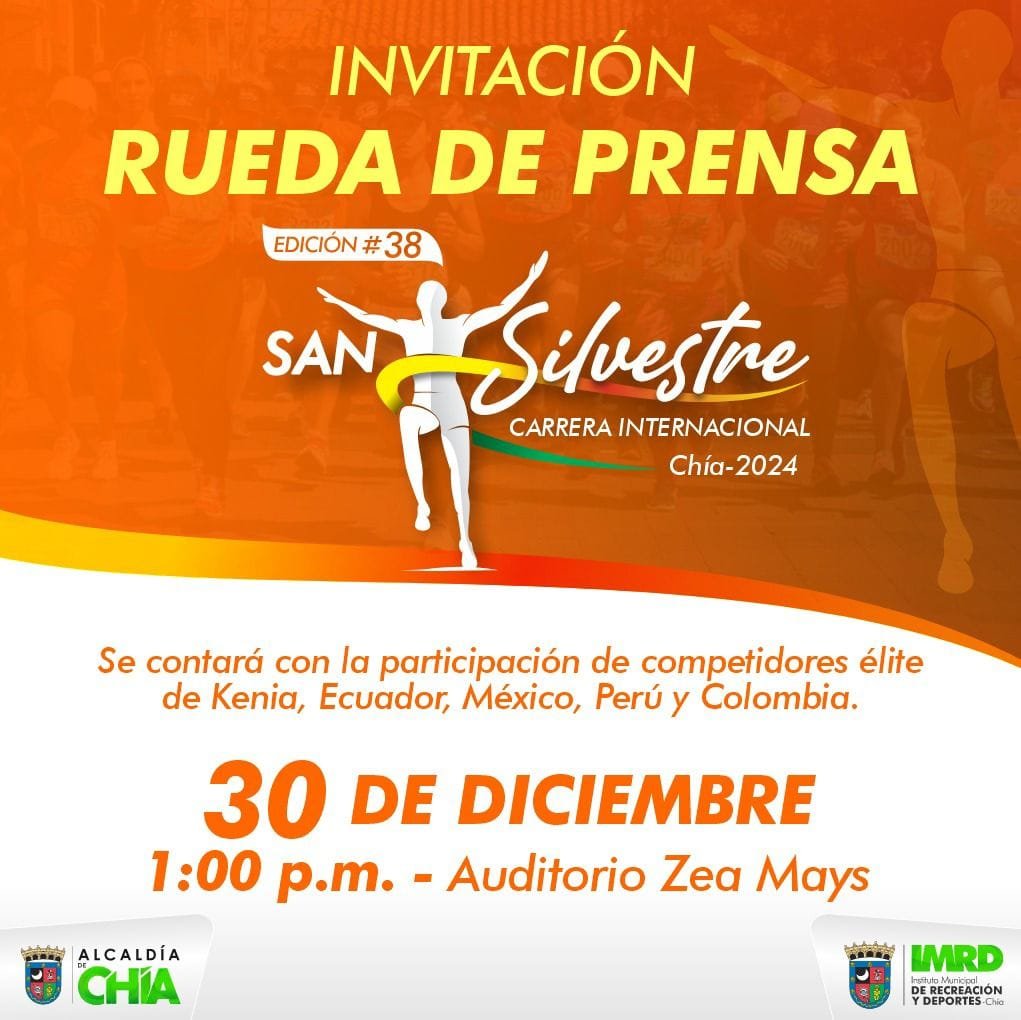 Rueda de prensa de la Carrera San Silvestre